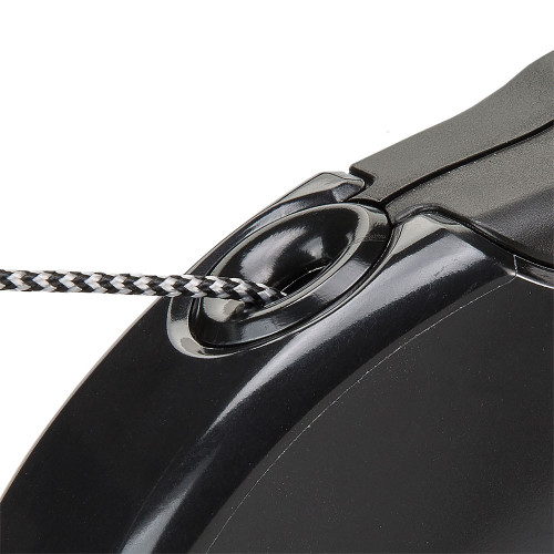 Повідець-рулетка для собак із шнуром Ferplast Amigo Cord S Black
