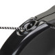 Повідець-рулетка для собак із шнуром Ferplast Amigo Cord S Black