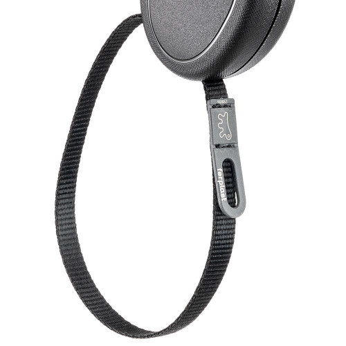 Рулетка зі шнуром для маленьких собак Ferplast Flippy One Cord Mini Grey