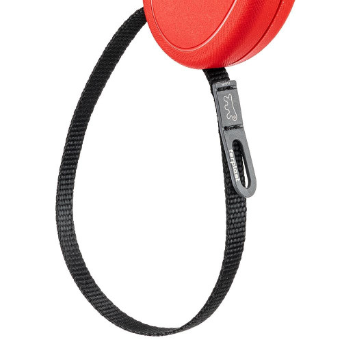 Рулетка зі шнуром для маленьких собак Ferplast Flippy One Cord Mini Red