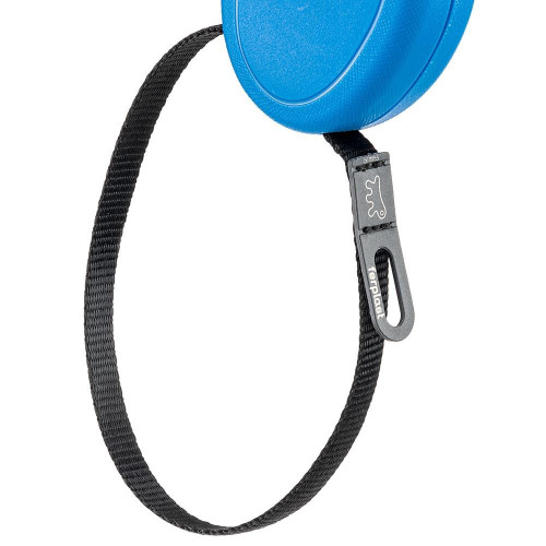 Рулетка зі шнуром для маленьких собак Ferplast Flippy One Cord Mini Blue