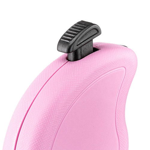 Рулетка зі шнуром для маленьких собак Ferplast Flippy One Cord Mini Pink