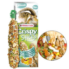 Лакомство Versele-Laga Crispy Sticks Exotic Fruit для хомяков и белок, эксозитные фруки, 110 г