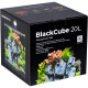 Акваріумний набір BlackCube 20 літрів, з чорною задньою стінкою, 27х27х27 см, скло 4 мм