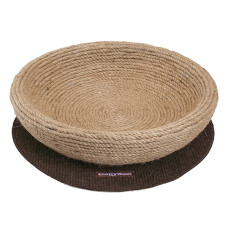 Лежак-кігтеточка CattyMan Scratcher Jute Bed спальне місце для котів