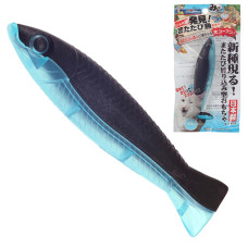 Жувальна іграшка CattyMan Fish Blue з котячою м’ятою (мататабі) для котів, 12 см