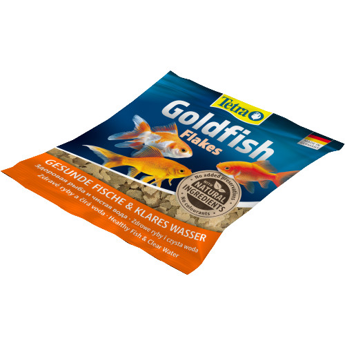 Корм Tetra Goldfish Flakes для золотых рыбок, 12 г (хлопья)