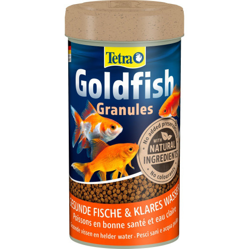 Корм Tetra Goldfish Granules для золотых рыбок, 250 мл (гранулы)