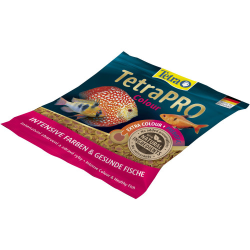 Корм Tetra PRO Colour Multi-Crisps для аквариумных рыб, для яркой окраски, 12 г (чипсы)