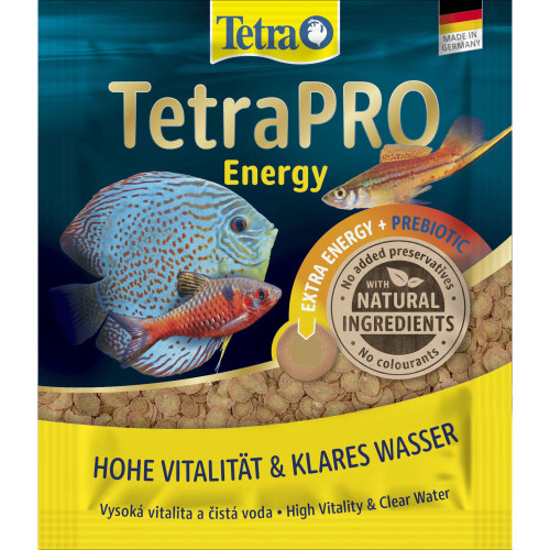 Корм Tetra PRO Energy Multi-Crisps для аквариумных рыб, 12 г (чипсы)