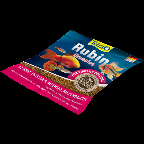 Корм сухой Tetra Rubin Granules для аквариумных рыбок для яркости окраски в гранулах 15 г