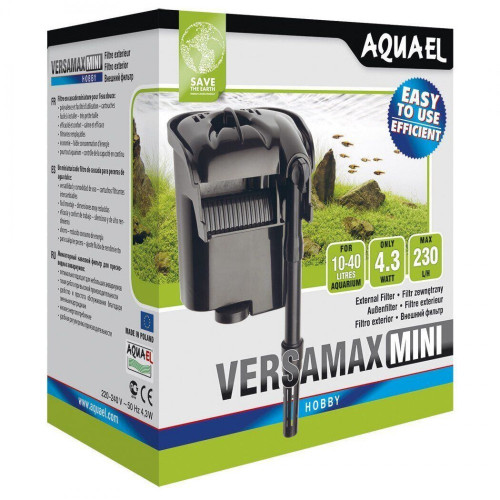 Фільтр Aquael для акваріума зовнішній Versamax-mini 230 л/год на 10-40 л