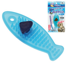 Жувальна іграшка CattyMan Rubber Toy Fish з котячою м’ятою (мататабі) для котів, 9 см