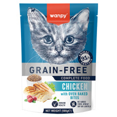 Cухий корм Wanpy Kitten Grain Free Chicken для кошенят з куркою, беззерновий, 500 г