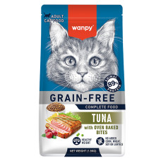 Cухий корм Wanpy Adult Cat Grain Free Tuna для котів з тунцем, беззерновий, 1,5 кг