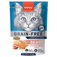 Cухий корм Wanpy Adult Cat Grain Free Salmon для котів з лососем, беззерновий, 500 г