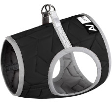 Шлея м`яка AiryVest ONE, XS2, чорна
