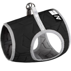 Шлея м`яка AiryVest ONE, XS1, чорна