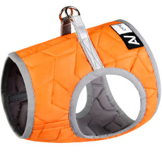 Шлея мягкая AiryVest ONE, ХS4, оранжевая