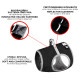Шлея м`яка AiryVest ONE, XS2, фіолетова