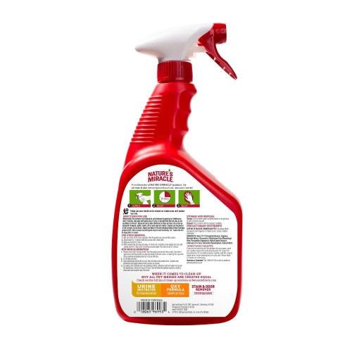 Спрей 8in1 NM ADV Cat S&O Elimin Spray Lemon для кошек, устранения пятен и запахов, с усиленной формулой, аромат лимона, 946 мл