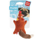 Игрушка для собак WAUDOG Fun Plush Лиса, трикотаж, 14 см