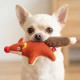 Игрушка для собак WAUDOG Fun Plush Лиса, трикотаж, 14 см