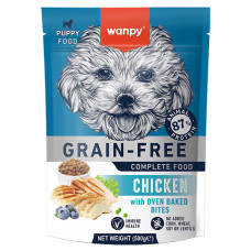 Cухий корм Wanpy Puppy Grain Free Chicken для цуценят з куркою, беззерновий, 500 г