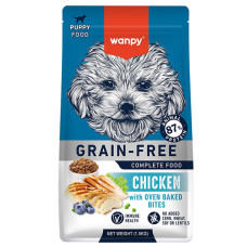 Cухий корм Wanpy Puppy Grain Free Chicken для цуценят з куркою, беззерновий, 1,5 кг