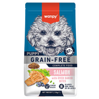 Cухий корм Wanpy Puppy Grain Free Salmon для цуценят з лососем, беззерновий, 1,5 кг