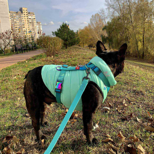 Курточка двобічна світловідбиваюча AiryVest Lumi, L55, салатово-помаранчева