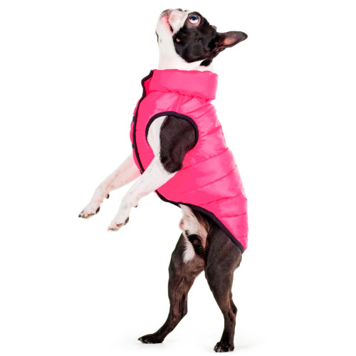 Одностороння курточка для собак AiryVest ONE, XS25, рожева