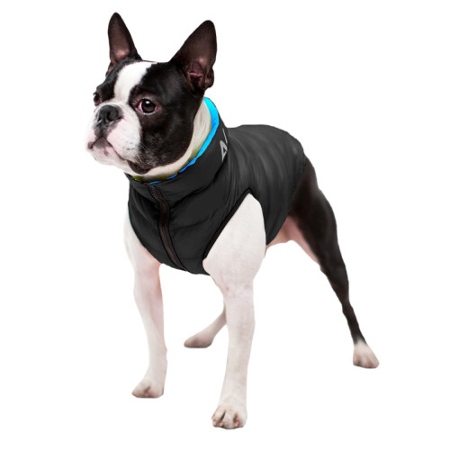 Курточка двусторонняя AiryVest, M45, черно-голубая