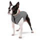 Курточка двусторонняя AiryVest, L55, кораллово-серая