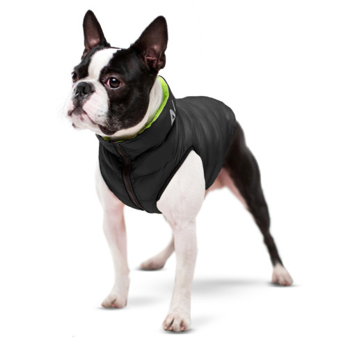 Курточка двусторонняя AiryVest, M47, салатово-черная