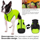 Курточка двусторонняя AiryVest, M50, салатово-черная