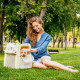 Рюкзак-переноска WAUDOG Relax Eco 42х34х27 см для котів та дрібних порід собак до 8 кг