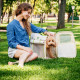 Рюкзак-переноска WAUDOG Relax Eco 42х34х27 см для котів та дрібних порід собак до 8 кг