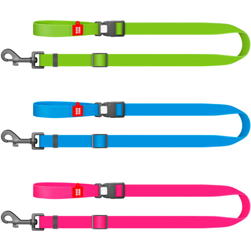 Петля-утримувач для грумінгу собак водостійка WAUDOG Waterproof, L, Ш 25 мм, Дов 70-116 см, А 20-110 см, блакитний