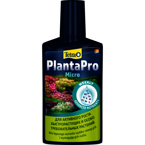 Удобрение Tetra PlantaPro Micro для аквариумных растений с микроэлементами, 250 мл