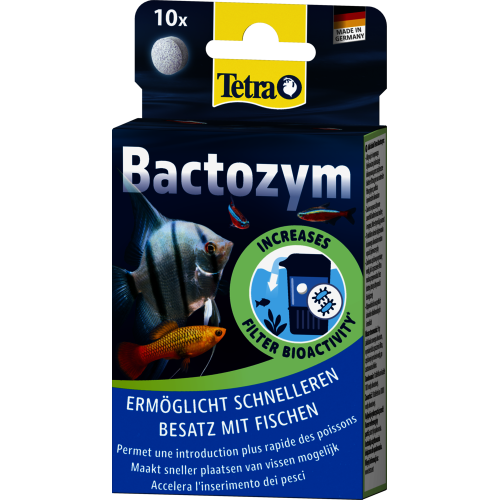 Средство Tetra Bactozym для аквариума для стабилизации биологического равновесия 10 таблеток на 1000 л