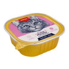 Консерви Wanpy Tuna&Salmon з тунцем та лососем для котів, мус, 40 г