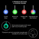 Ліхтарик для собак і котів WAUDOG LED, у силіконовому чохлі, що світиться, USB, Д 37 мм