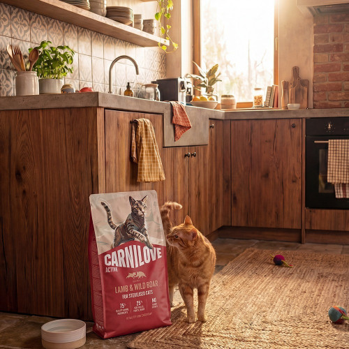 Корм сухий Carnilove Active Duck & Pheasant Sterilised для стерилізованих котів качка і фазан 400 г