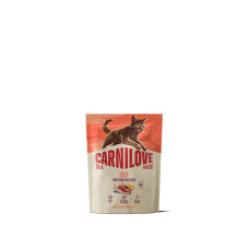 Корм сухий Carnilove True Fresh Beef Sterilised для стерилізованих котів яловичина 400 г