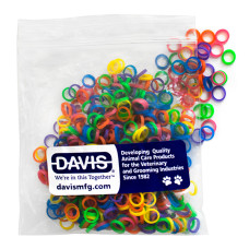 Резинки для шерсті Davis Neon, 500 шт