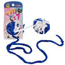 Іграшка CattyMan Caddice Ball Long Tail для котів, блакитний