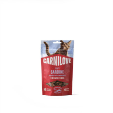 Ласощі Carnilove Soft Snack Sardine with Strawberry для котів м`які сардина і полуниця, 50 г