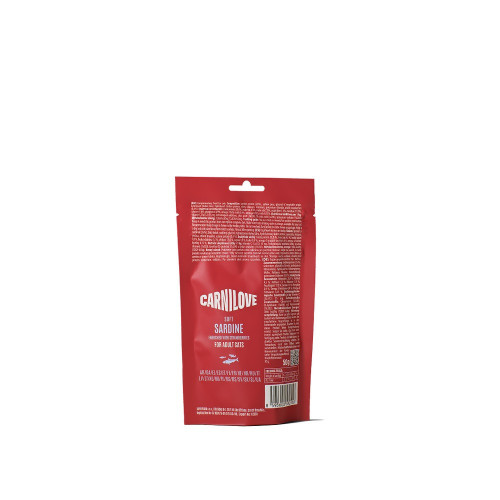 Ласощі Carnilove Soft Snack Sardine with Strawberry для котів м`які сардина і полуниця, 50 г