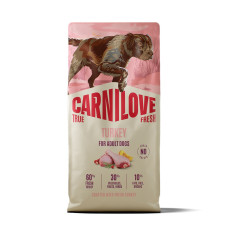 Корм сухий Carnilove True Fresh Turkey для cобак індичка 12 кг